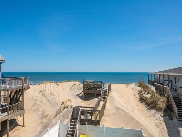 Oceanfront Nags Head Vacation Home Eight Bedroom