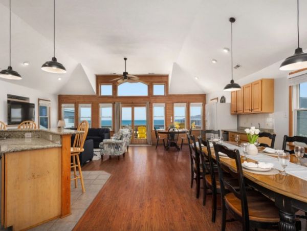 Oceanfront Nags Head Vacation Home Eight Bedroom