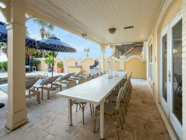 Stunning Beach Front Seven Bedroom Home with Private Pool in Miramar Beach