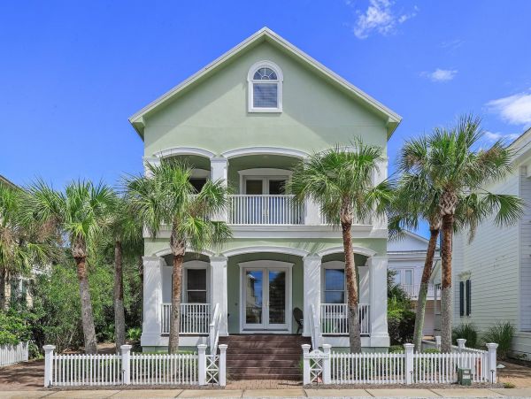 Walk to Beach Panama City Vacation Home Five Bedroom