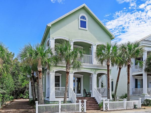 Walk to Beach Panama City Vacation Home Five Bedroom