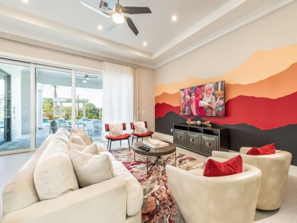 Luxurious 8-Bedroom Vacation Home in Orlando - Private Pool & Resort Amenities