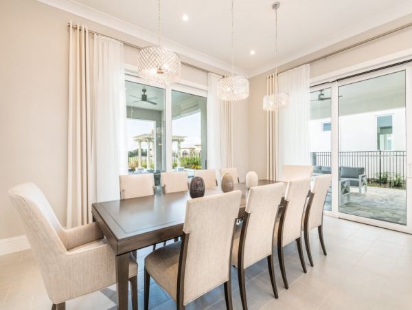 Luxurious 8-Bedroom Vacation Home in Orlando - Private Pool & Resort Amenities