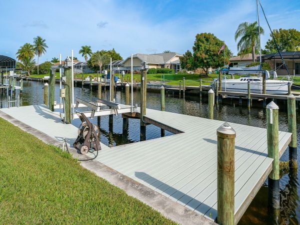 Charming Gulf Access Retreat with Pool and Scenic Canal Views