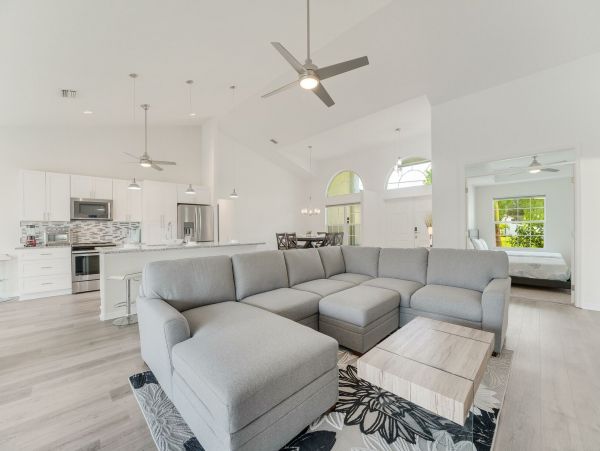 Charming Gulf Access Retreat with Pool and Scenic Canal Views