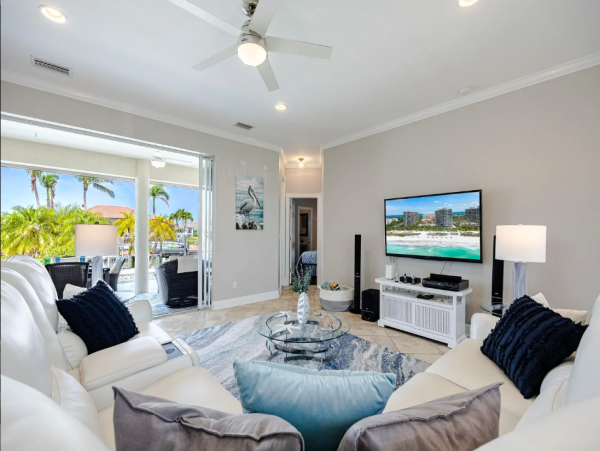 Waterfront Retreat with Gulf Access, Pool and Kayaks in Cape Coral