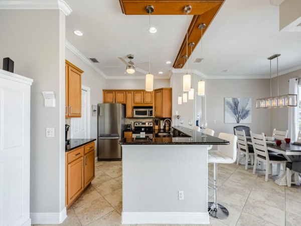 Waterfront Retreat with Gulf Access, Pool and Kayaks in Cape Coral