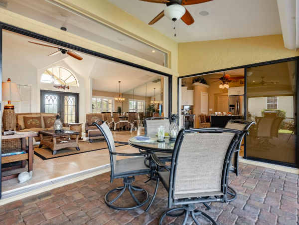Canal Front Retreat with Gulf Access, Pool, and Tiki Dock in Cape Coral