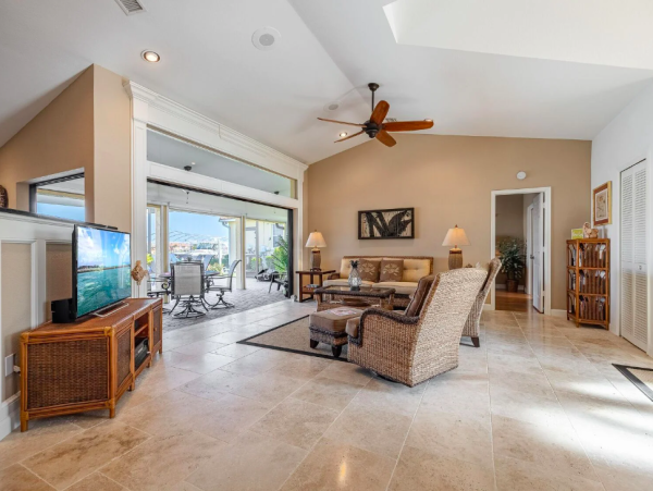 Canal Front Retreat with Gulf Access, Pool, and Tiki Dock in Cape Coral