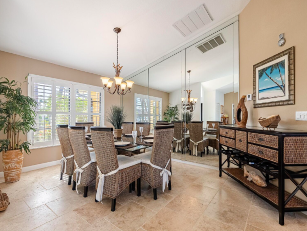 Canal Front Retreat with Gulf Access, Pool, and Tiki Dock in Cape Coral