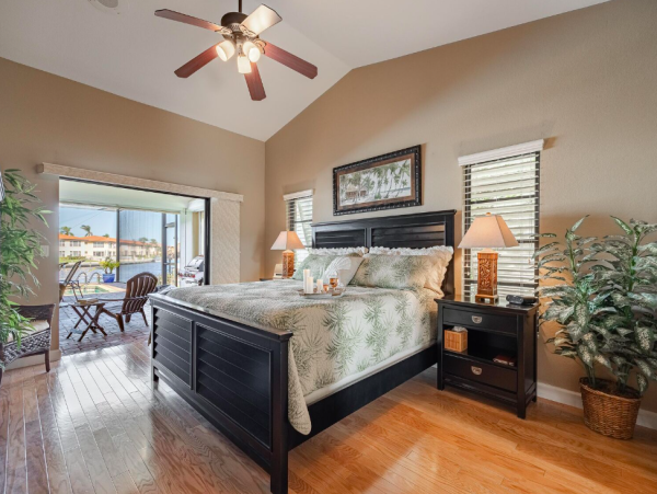 Canal Front Retreat with Gulf Access, Pool, and Tiki Dock in Cape Coral