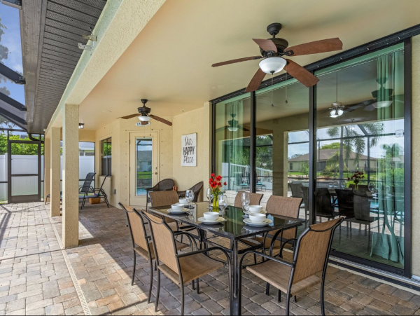Cape Coral Getaway: Canal Views, Pool, and Modern Comfort