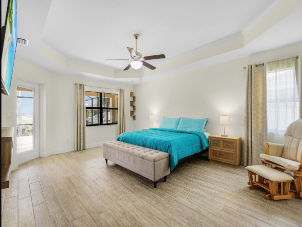 Cape Coral Getaway: Canal Views, Pool, and Modern Comfort