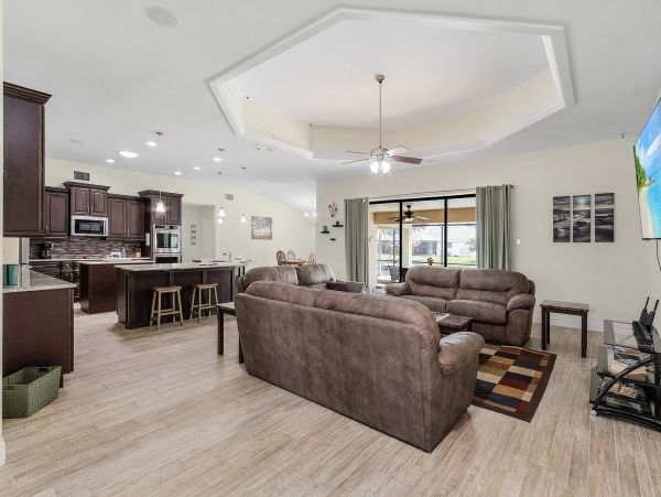 Cape Coral Getaway: Canal Views, Pool, and Modern Comfort