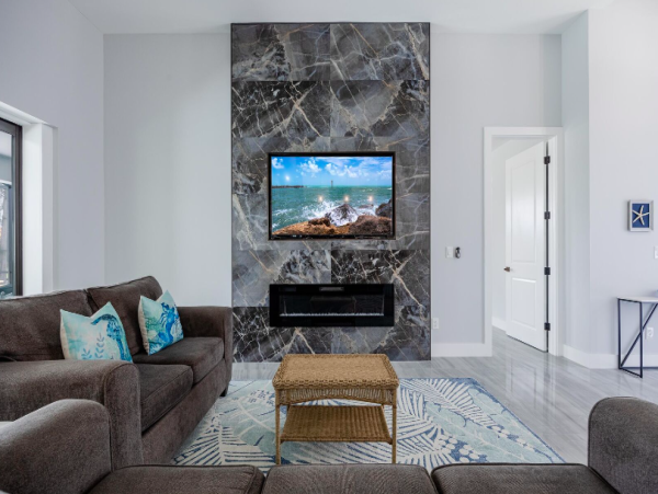 Cape Coral Coastal Elegance Retreat with Caged Pool and Scenic Views