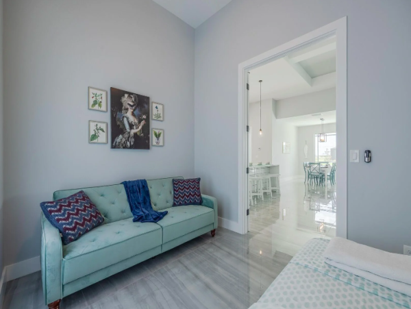 Cape Coral Coastal Elegance Retreat with Caged Pool and Scenic Views