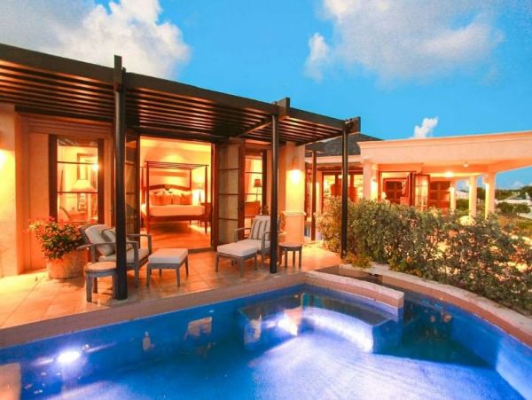 Oceanfront Anguilla Vacation Home Four Bedroom