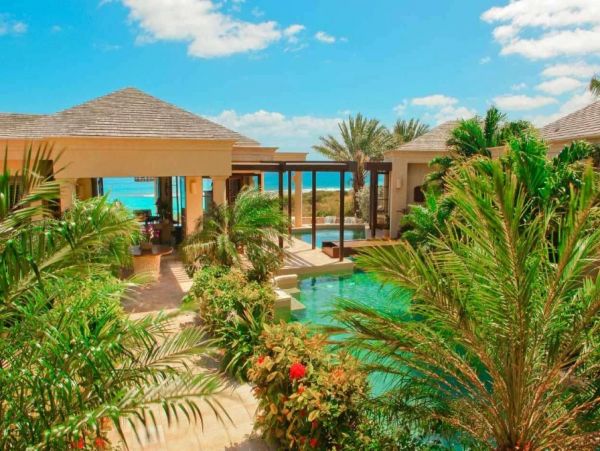 Oceanfront Anguilla Vacation Home Four Bedroom