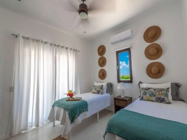Oceanfront Anguilla Vacation Pool Home Four Bedroom