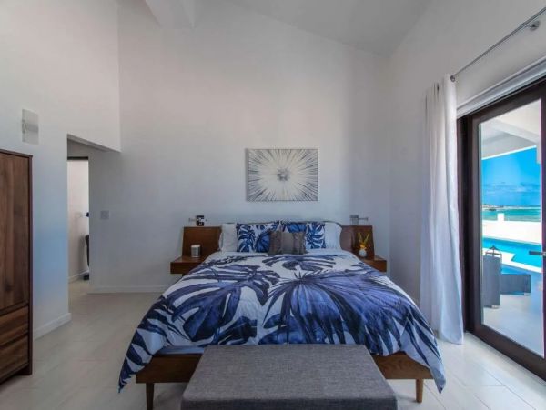 Oceanfront Anguilla Vacation Pool Home Four Bedroom