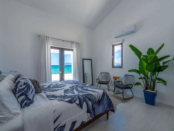 Oceanfront Anguilla Vacation Pool Home Four Bedroom