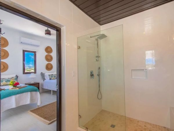 Oceanfront Anguilla Vacation Pool Home Four Bedroom