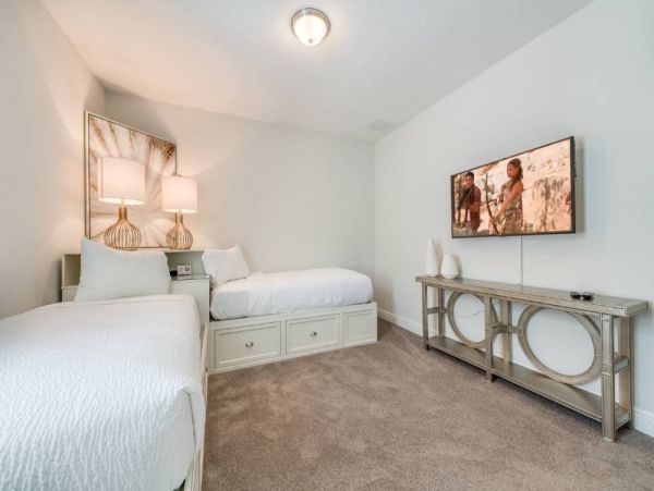 Luxury Orlando Vacation Rental Home Near Disney World – Sleeps 14 with Pool & Theater