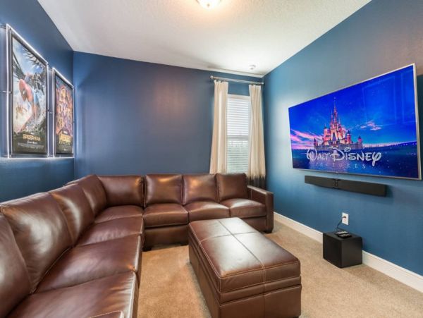 Luxury Orlando Vacation Rental Home Near Disney World – Sleeps 14 with Pool & Theater