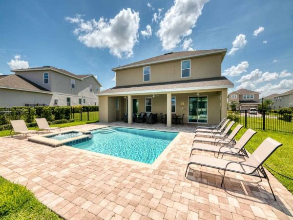 Orlando Luxury Vacation Rental  Disney Area Villa with Private Pool and Hot Tub