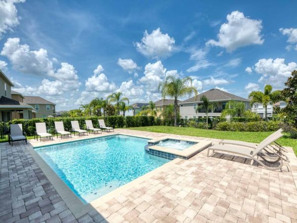 Orlando Luxury Vacation Rental  Disney Area Villa with Private Pool and Hot Tub