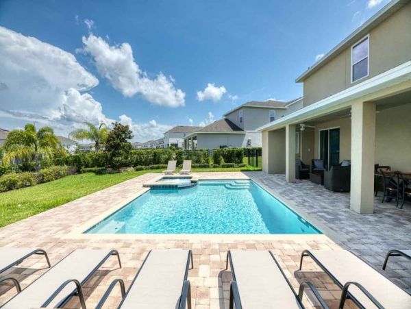 Orlando Luxury Vacation Rental  Disney Area Villa with Private Pool and Hot Tub