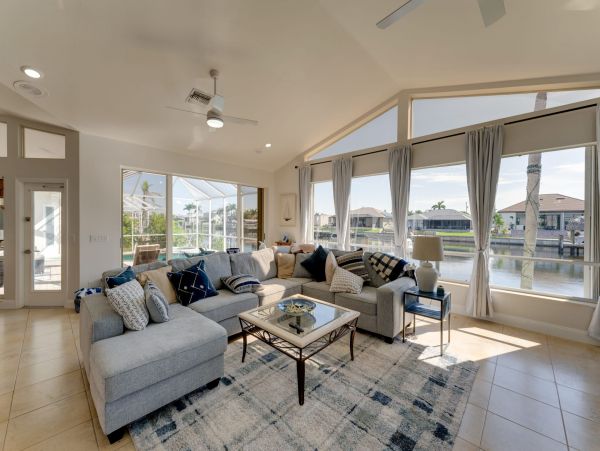 Waterfront Cape Coral 3 Bedroom Vacation Home