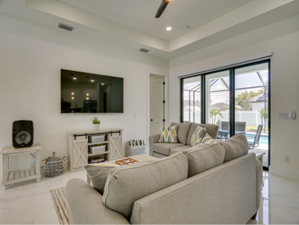 Cape Coral Home with 4 Bedrooms and Private Pool
