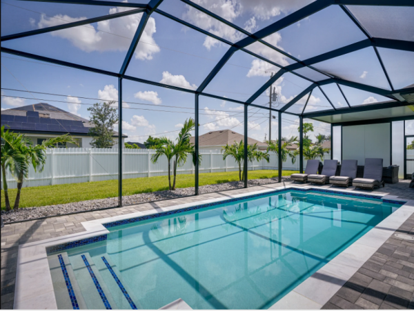 Cape Coral Home with 4 Bedrooms and Private Pool