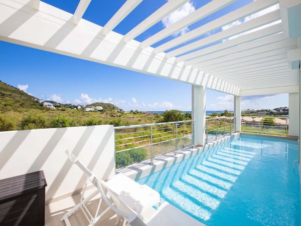 Ocean Views Saint Maarten Vacation Home Three Bedroom