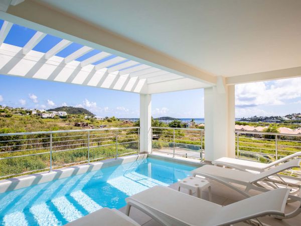 Ocean Views Saint Maarten Vacation Home Three Bedroom