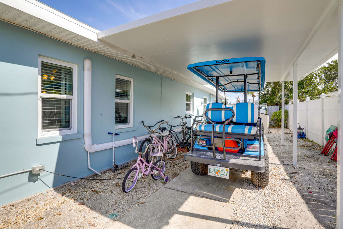 Walk to Beach Indian Rocks Vacation Home Five Bedroom