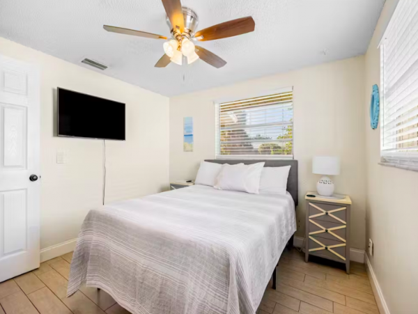 Full Duplex with Separate Outdoor Areas & Walking Distance to Beach