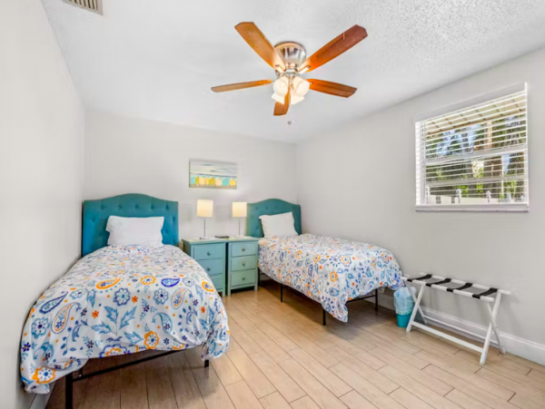 Full Duplex with Separate Outdoor Areas & Walking Distance to Beach