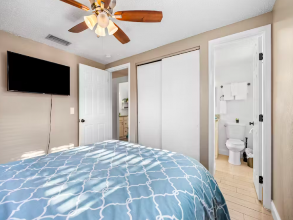 Full Duplex with Separate Outdoor Areas & Walking Distance to Beach