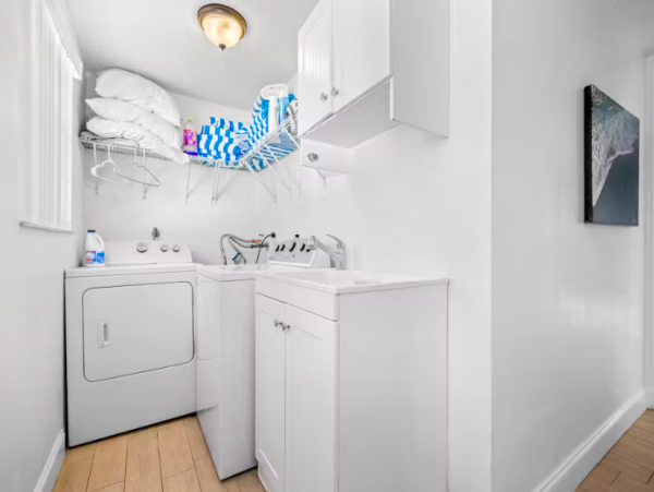 Full Duplex with Separate Outdoor Areas & Walking Distance to Beach