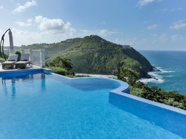 St. Lucia Exquisite Four Bedroom Ocean View Vacation Residence