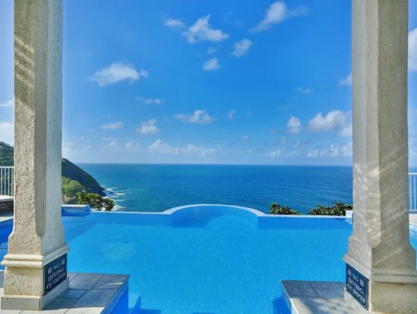 St. Lucia Exquisite Four Bedroom Ocean View Vacation Residence