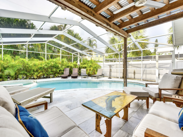 Siesta Key Vacation Home 4 Bedrooms Sleeps 12 Boat Dock