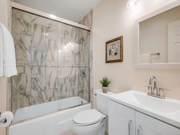 Walk to Beach Vacation Pool Home Three Bedroom