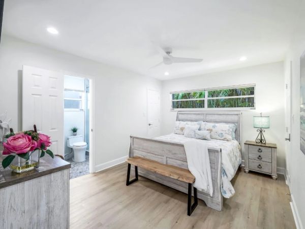 Walk to Beach Vacation Pool Home Three Bedroom