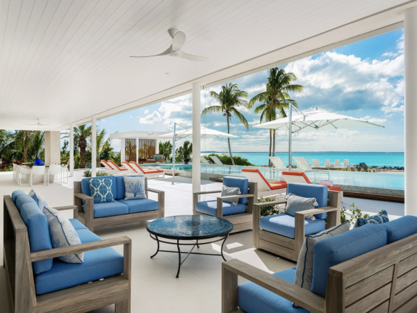 Turks & Caicos 10 Bedroom Estate Beachfront Private Staff