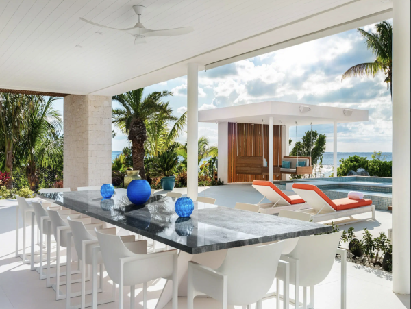 Turks & Caicos 10 Bedroom Estate Beachfront Private Staff