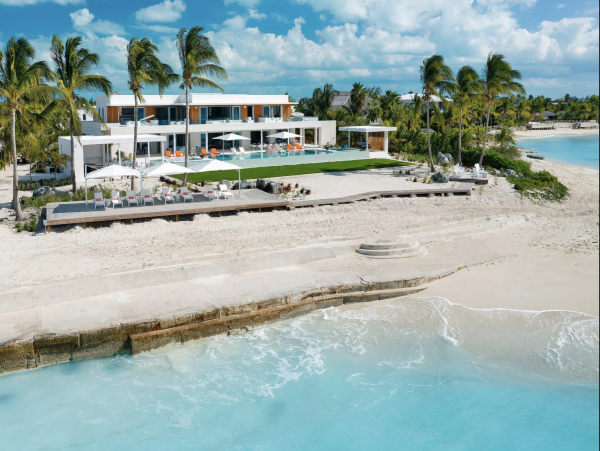 Turks & Caicos 10 Bedroom Estate Beachfront Private Staff