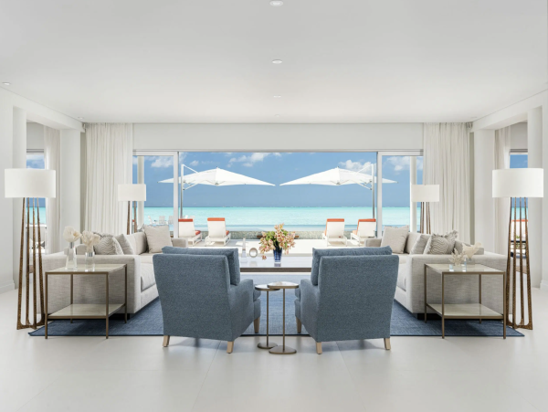 Turks & Caicos 10 Bedroom Estate Beachfront Private Staff